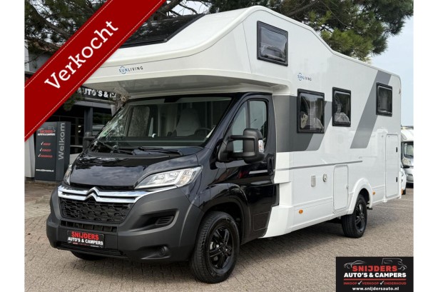 Adria Sun Living A75SL lengtebedden uniek