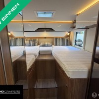 Hymer BMC 600 White Line Enkele Bedden Hefbed Luifel Grote Garage Led Foto #27