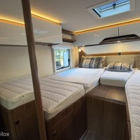 Hymer BMC 600 White Line Enkele Bedden Hefbed Luifel Grote Garage Led Foto #44