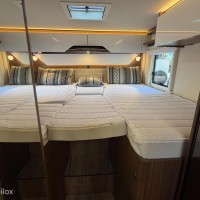 Hymer BMC 600 White Line Enkele Bedden Hefbed Luifel Grote Garage Led Foto #1