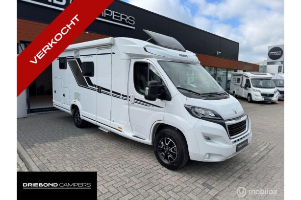 Knaus 650MEG Vansation 165PK Enkele Bedden Seitz Luifel Fietsenrek
