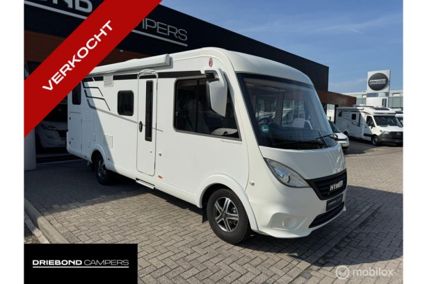 Hymer 580 Exsis Pure 165PK Enkele Bedden 2X Airco Luifel Fietsenrek