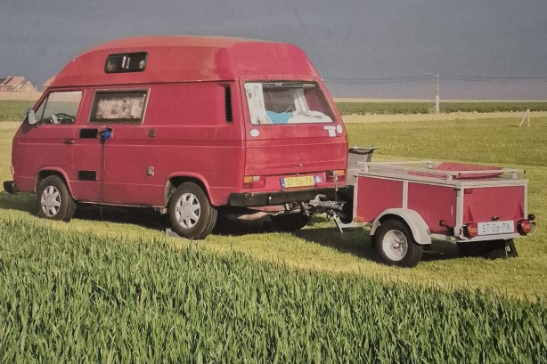 Volkswagen campers 25 KAMPEERAUTO uit 1987