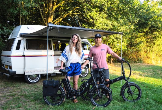 Elektrische vouwfietsen voor camperaars