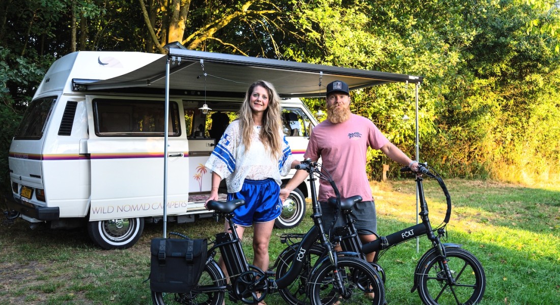 Elektrische vouwfietsen voor camperaars