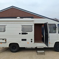 Mercedes campers L406 DG/35 KAMPEERAUTO uit 1972 Foto #4