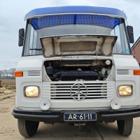 Mercedes campers L406 DG/35 KAMPEERAUTO uit 1972 Foto #5