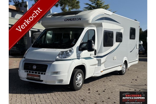 Chausson Ti 79 EB Titanium Queensbed en Hefbed