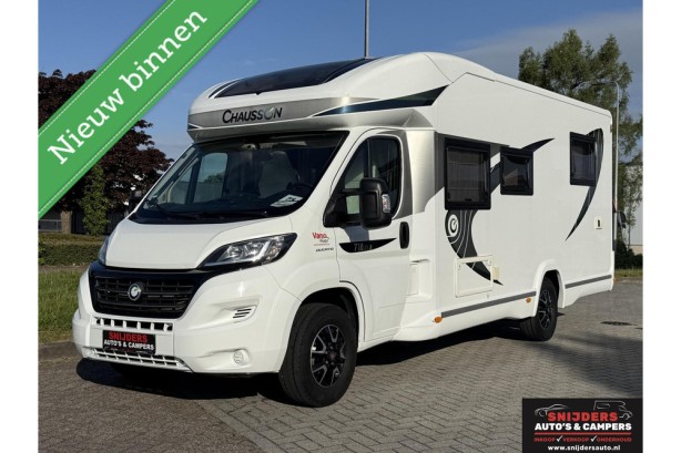Chausson 718 XLB Queensbed en Hefbed