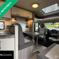 Hobby Optima Ontour  T 70 E Enkele Bedden Grote Badkamer Luifel Foto #13