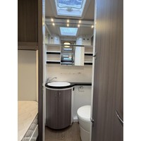 Hobby Optima Ontour  T 70 E Enkele Bedden Grote Badkamer Luifel Foto #31