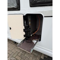 Hobby Optima Ontour  T 70 E Enkele Bedden Grote Badkamer Luifel Foto #7