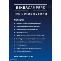 Adria Compact Supreme DL/8-G AUTOMAAT/180PK/Zeer Compleet! Foto #1