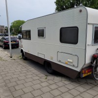 Mercedes campers 307 D KAMPEERAUTO uit 1980 Foto #10