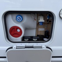 Knaus 700 MEB Platinum Automaat Enkele Bedden Grote Badkamer Maxxfan Foto #9