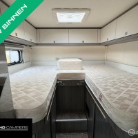 Hobby V65 GE Optima Ontour Enkele Bedden Fietsenrek Luifel Schotel Foto #6