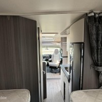 Hobby V65 GE Optima Ontour Enkele Bedden Fietsenrek Luifel Schotel Foto #17