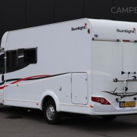 Sunlight T65 130pk Multijet | Dwarsbed | Hefbed | Gescheiden douche | Fietsendrager | Luifel | Foto #1