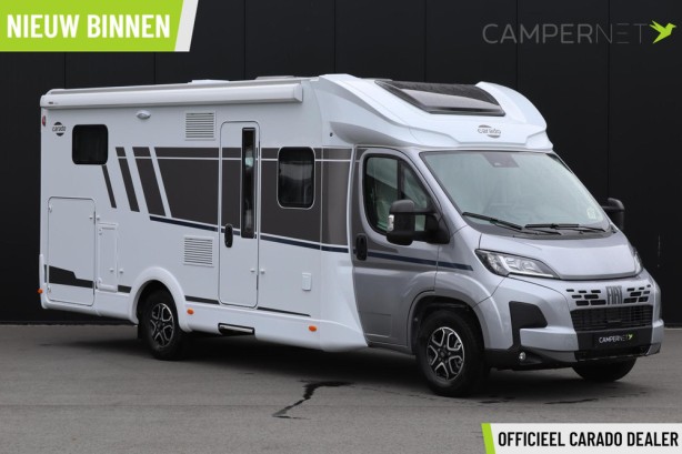 Carado T457 140pk Automaat | Pro+ Pakket | Face to Face | Adaptive Cruise | 10 Inch Multimedia |