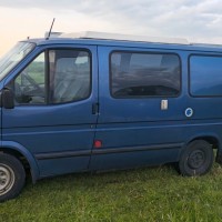 Ford campers TRANSIT 100D 9-SEATER KAMPEERAUTO uit 1991 Foto #1