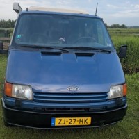 Ford campers TRANSIT 100D 9-SEATER KAMPEERAUTO uit 1991 Foto #3