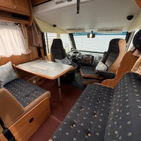 Dethleffs I 6571 B  XXL Garage Dakairco Cruise Control Hordeur 5 Persoons Luxe Uitvoering Foto #19