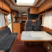 Dethleffs I 6571 B  XXL Garage Dakairco Cruise Control Hordeur 5 Persoons Luxe Uitvoering Foto #21