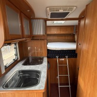 Dethleffs I 6571 B  XXL Garage Dakairco Cruise Control Hordeur 5 Persoons Luxe Uitvoering Foto #22