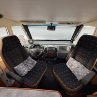 Dethleffs I 6571 B  XXL Garage Dakairco Cruise Control Hordeur 5 Persoons Luxe Uitvoering Foto #26