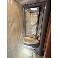 Dethleffs I 6571 B  XXL Garage Dakairco Cruise Control Hordeur 5 Persoons Luxe Uitvoering Foto #32