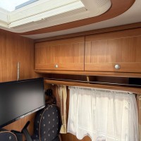 Dethleffs I 6571 B  XXL Garage Dakairco Cruise Control Hordeur 5 Persoons Luxe Uitvoering Foto #37