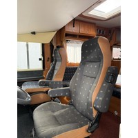 Dethleffs I 6571 B  XXL Garage Dakairco Cruise Control Hordeur 5 Persoons Luxe Uitvoering Foto #15