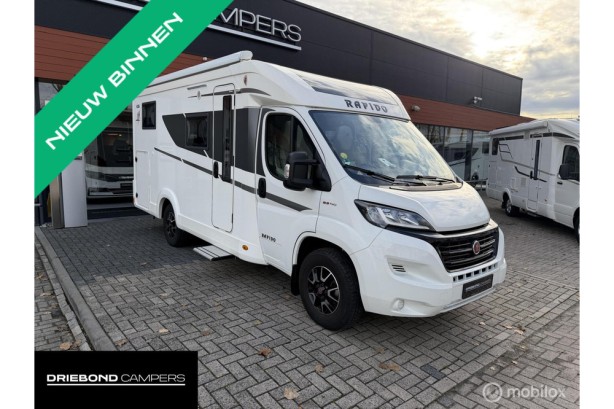 Rapido C55 9T-Automaat Enkele Bedden Lithium Omvormer Trekhaak