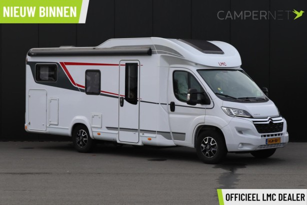 Lmc Lift H730 G 140pk | Elektrisch hefbed | Thule fietsendrager | Gescheiden douche | Lengtebedden | Thule luifel | Ruime indeling |