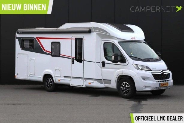 Lmc Lift H730 G 140pk | Elektrisch hefbed | Thule fietsendrager | Gescheiden douche | Lengtebedden | Thule luifel | Ruime indeling |