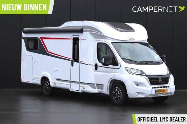 Lmc Tourer Lift H660 140pk 2.3 Multijet | Lengtebedden | Thule fietsendrager | Elektrisch hefbed | Thule luifel | Panoramadak |