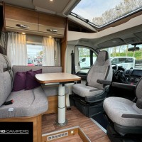 Knaus 650MEG Platinum 165PK Enkele Bedden Luifel Lift-Fietsenrek Seitz Foto #1