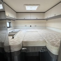 Hobby V65 GE Optima Ontour Enkele Bedden Fietsenrek Luifel Schotel Foto #12