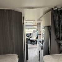 Hobby V65 GE Optima Ontour Enkele Bedden Fietsenrek Luifel Schotel Foto #13