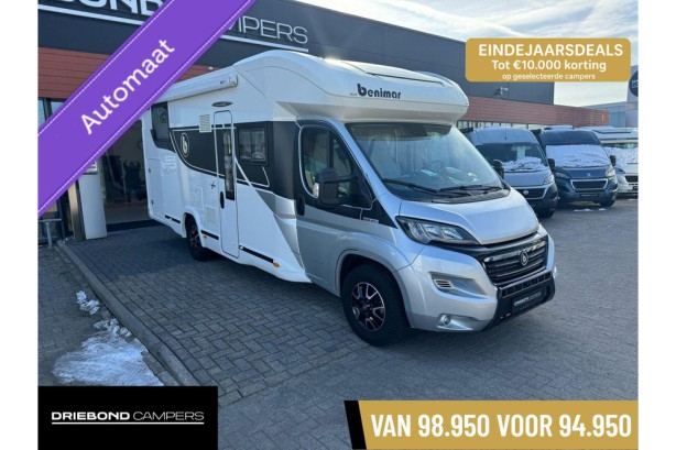 Benimar Mileo 268 9T-Automaat Enkele Bedden Hefbed EP Level 2X Airco