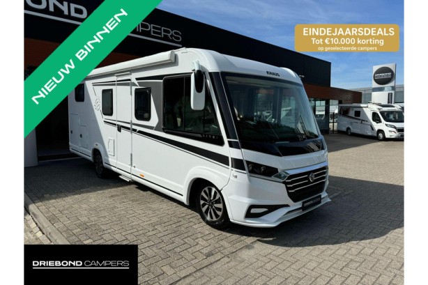 Knaus 700MEG Live I 9T-Automaat Enkele Bedden Hefbed Alde Trekhaak