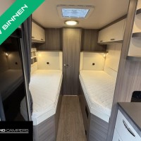 Hobby Optima Ontour  T 70 E Enkele Bedden Grote Badkamer Luifel Foto #2