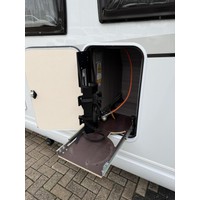 Hobby Optima Ontour  T 70 E Enkele Bedden Grote Badkamer Luifel Foto #26