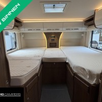 Hymer B704 SL Palmo Enkele Bedden Hefbed 2X Airco Zonnepanelen Omvormer Foto #2