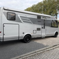 Hymer B704 SL Palmo Enkele Bedden Hefbed 2X Airco Zonnepanelen Omvormer Foto #8