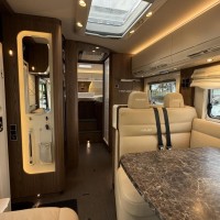 Hymer B704 SL Palmo Enkele Bedden Hefbed 2X Airco Zonnepanelen Omvormer Foto #11