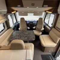 Hymer B704 SL Palmo Enkele Bedden Hefbed 2X Airco Zonnepanelen Omvormer Foto #13