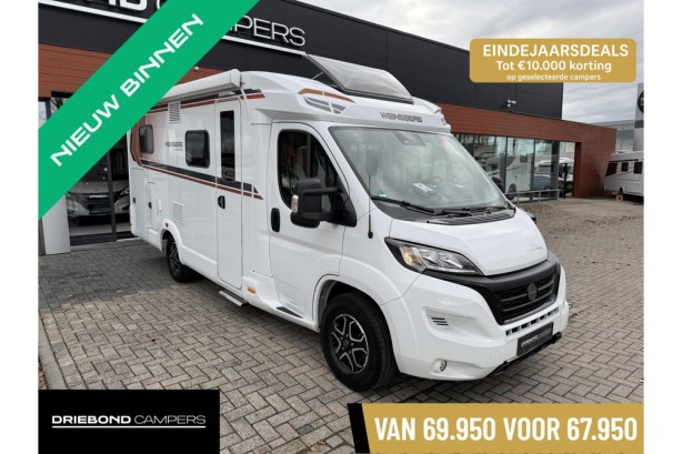 Weinsberg 600MEG Pepper Edition 9T-Automaat Enkele Bedden 2X Airco Seitz Luifel