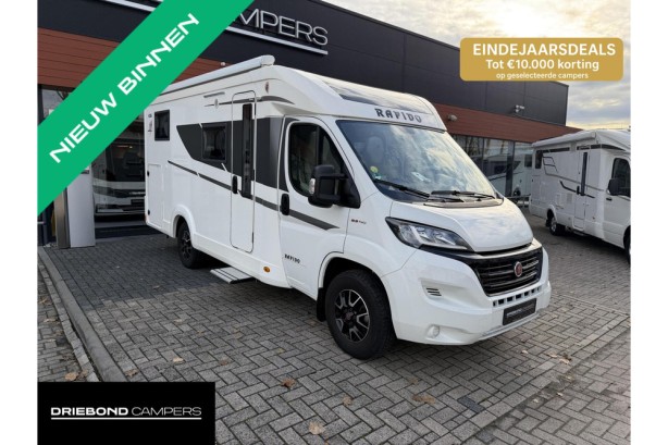 Rapido C55 9T-Automaat Enkele Bedden Lithium Omvormer Trekhaak