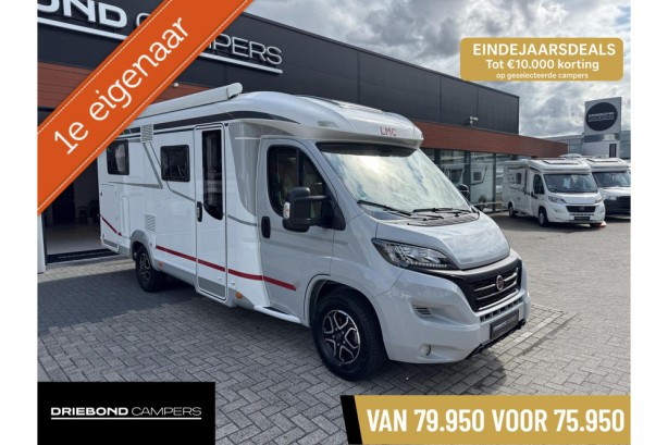 Lmc Cruiser T662 9T-Automaat Enkele Bedden Luifel Tv Garage